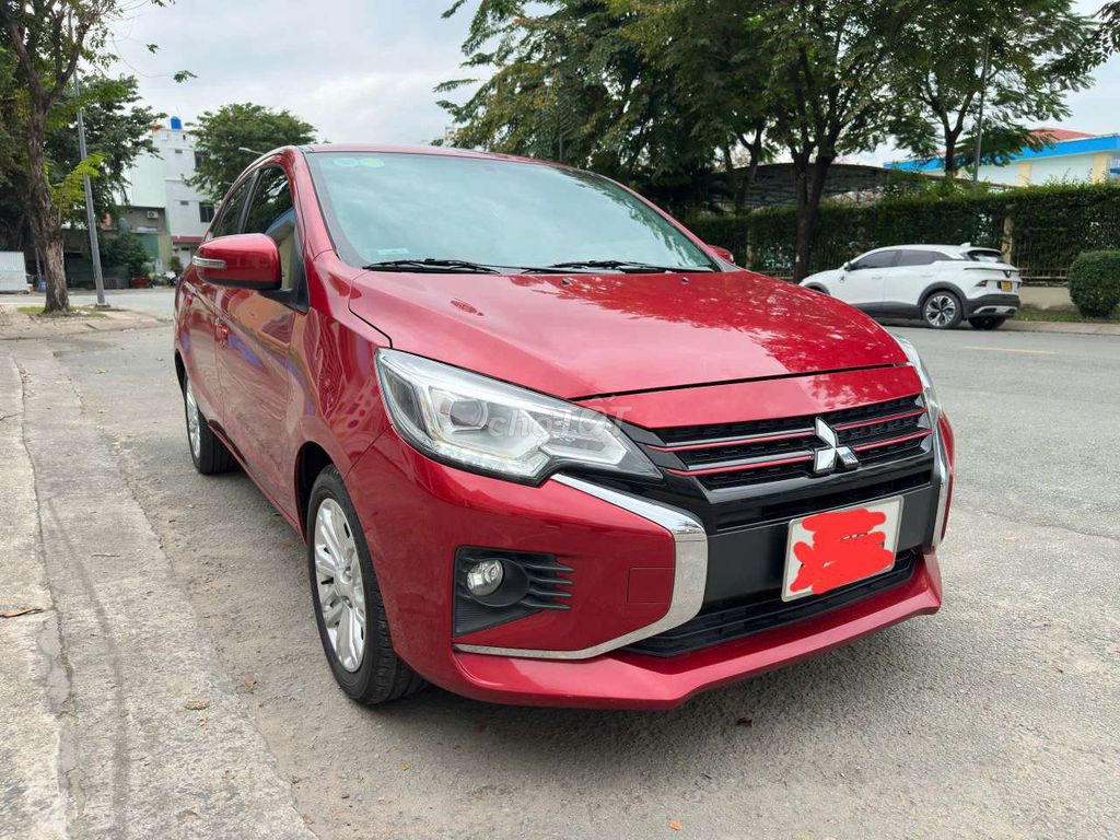 Mitsubishi Attrage 2020 Đỏ - odo 65.000 km. Mua bán Ô tô tại Quận 12 Tp Hồ Chí Minh được đăng bởi Hồ vina hình 2