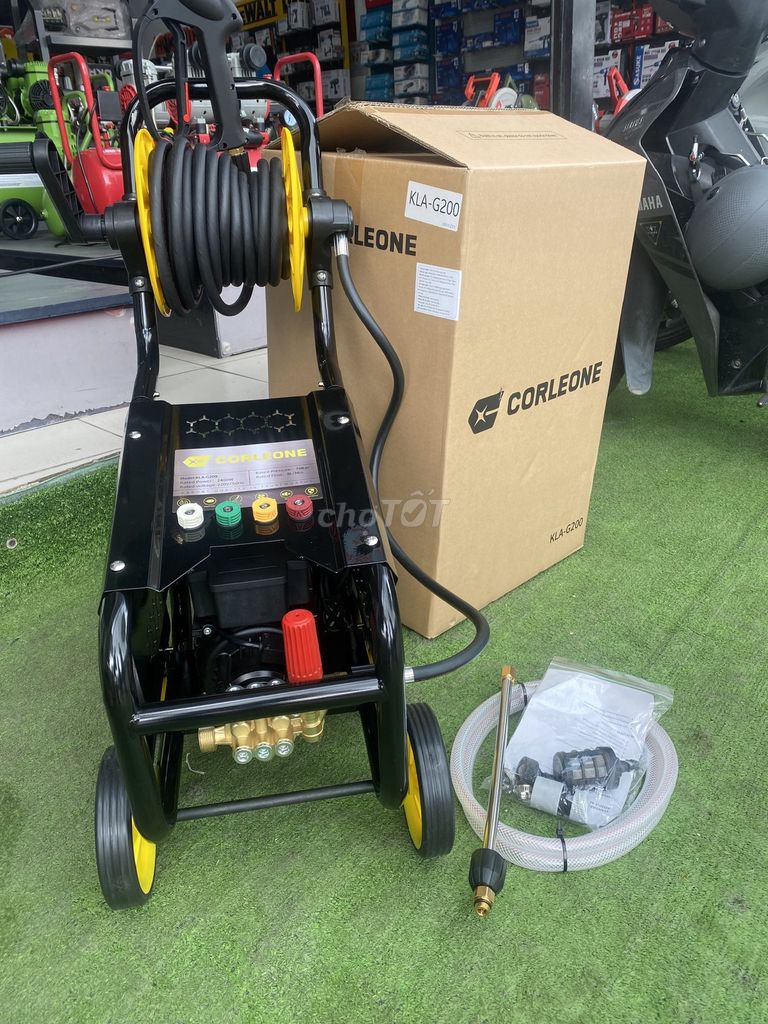 Máy rửa xe Corleone G200 . Mua bán Đồ chuyên dụng, Giống nuôi trồng tại Thành phố Thủ Đức Tp Hồ Chí Minh được đăng bởi Bình Nam Bình Dương hình 1