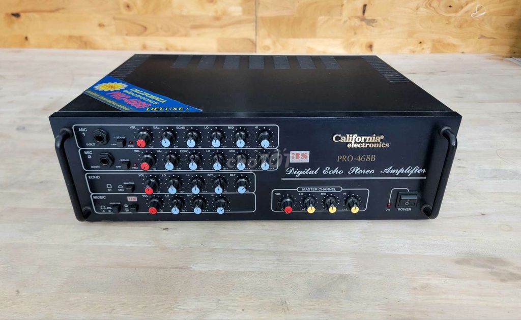 Amply California  PRO-468B hàng bãi tuyển chọn . Mua bán Tivi, Âm thanh tại Quận 12 Tp Hồ Chí Minh được đăng bởi Audio Nguyễn Thi hình 1