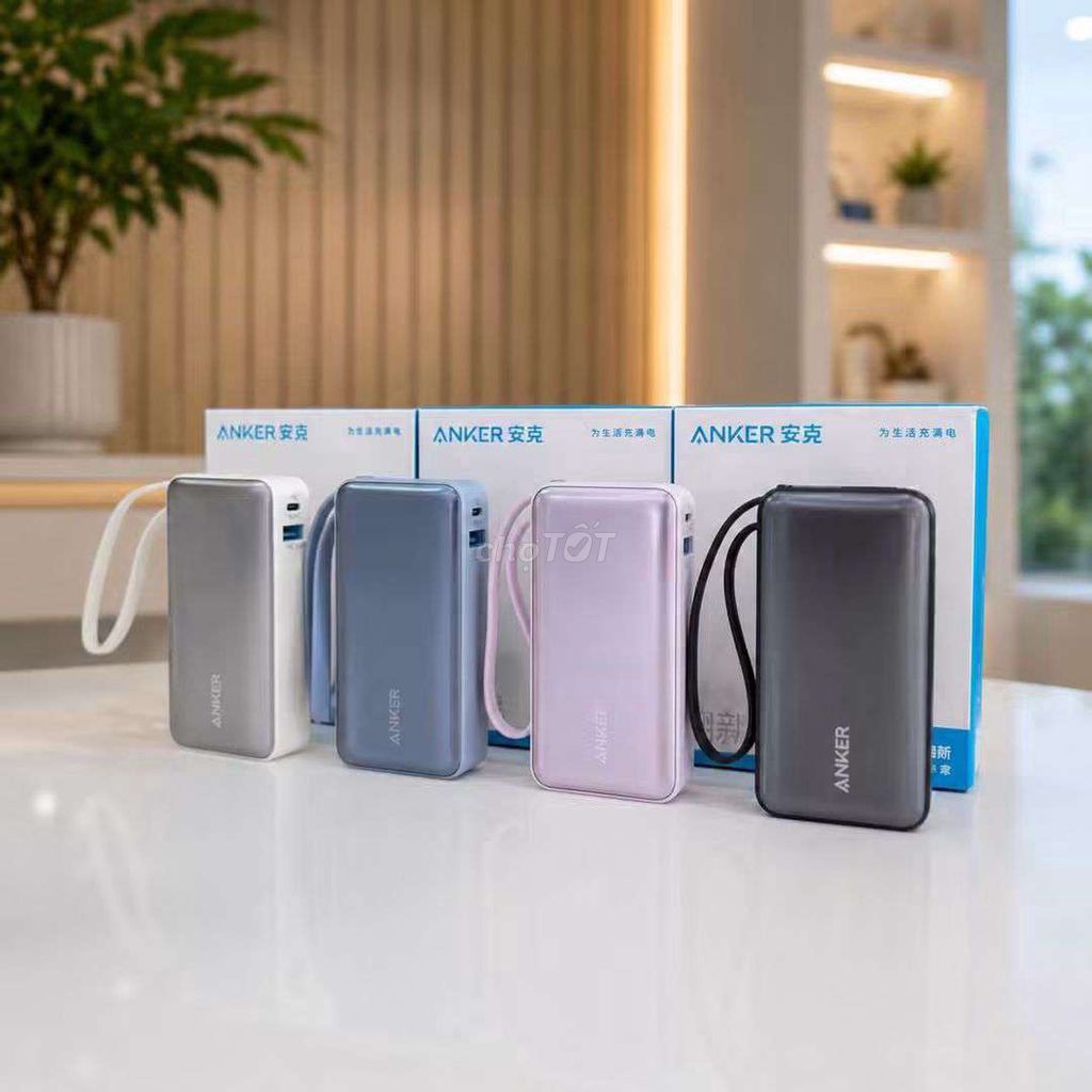Pin dự phòng Anker Nano A1259 10.000 mAh. Mua bán Phụ kiện (Màn hình, Chuột...) tại Huyện Yên Phong Bắc Ninh được đăng bởi Lê Văn Thêm hình 1