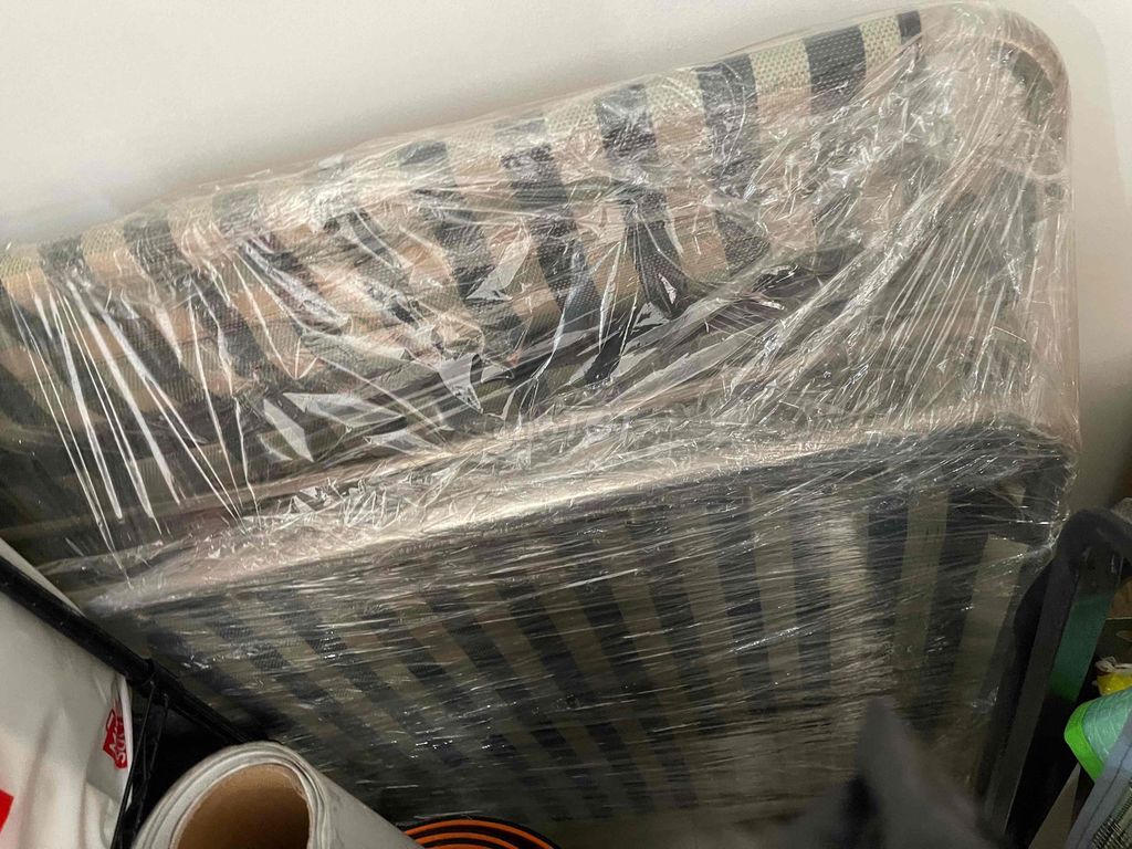Giường xếp Vải bố, khung Thép Mới 99%. Mua bán Giường, chăn ga gối nệm tại Quận Bình Thạnh Tp Hồ Chí Minh được đăng bởi Tân Thành hình 1