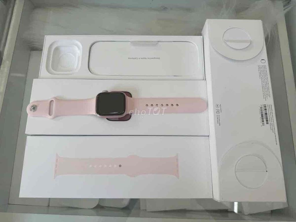 bán apple watch sr9:41 Hồng likenew fullbox zin