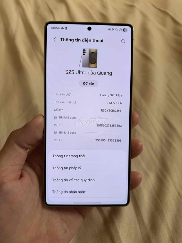 Samsung S25 Ultra 256GB GL. Mua bán Điện thoại tại Quận Cầu Giấy Hà Nội được đăng bởi Quang hình 1