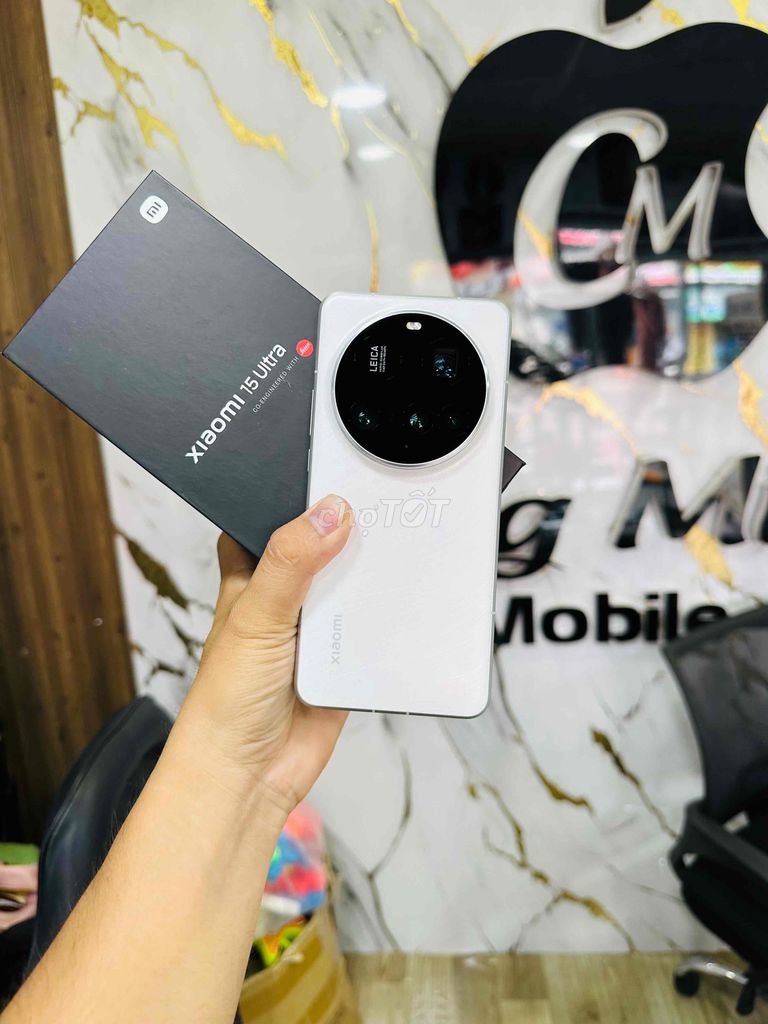 Xiaomi 15 Ultra 256GB Trắng. Mua bán Điện thoại tại Thành phố Tây Ninh Tây Ninh được đăng bởi Công Minh Mobile hình 1