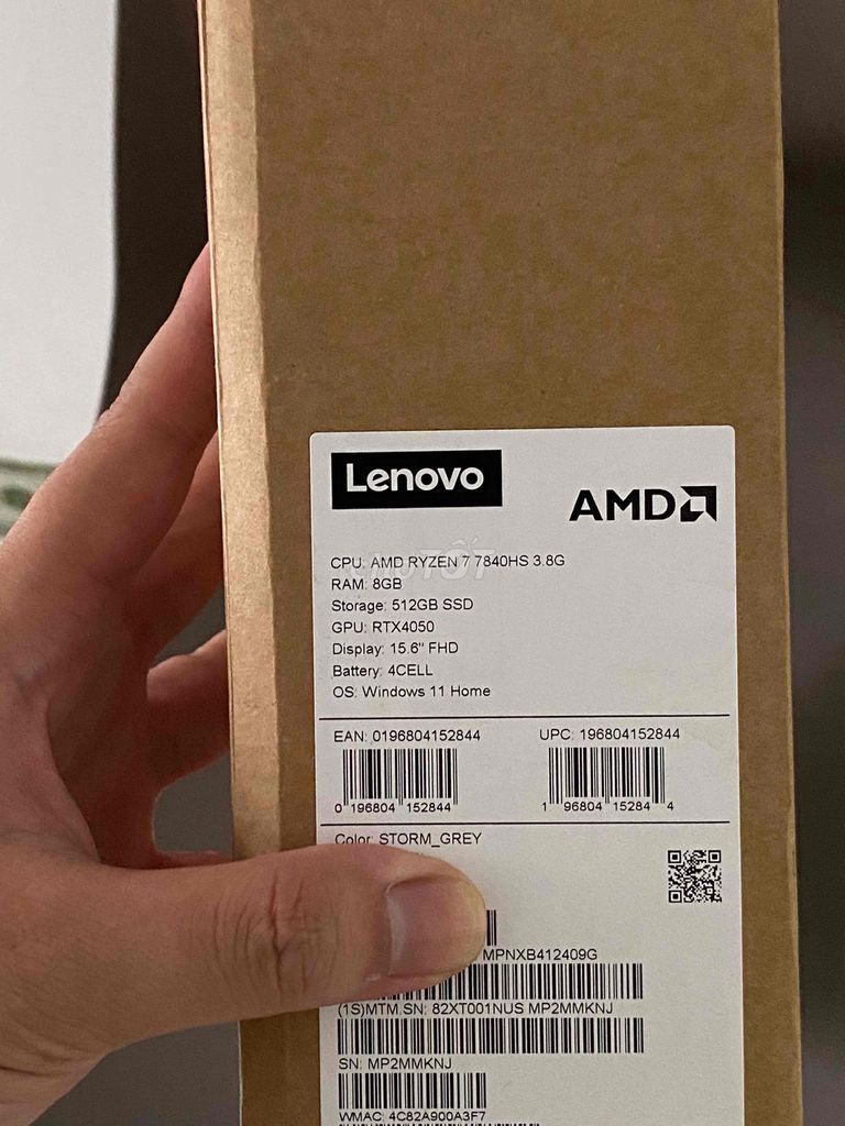 Lenovo LOQ 15APH8 RTX 4050 6Gb Newseal