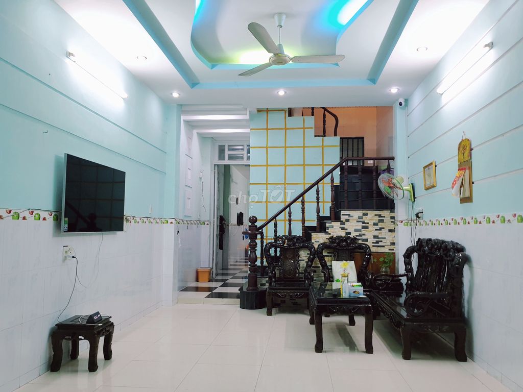 HH 2%. Bán nhà KDC Phú Lợi, đường 8m, Quận 8, 6,5 tỷ, 4x20m, 3PN, 2WC