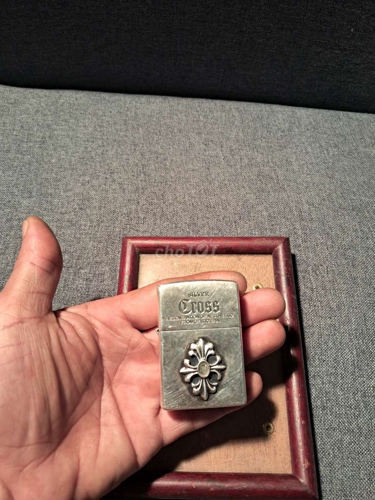 Zippo cross 05 silver