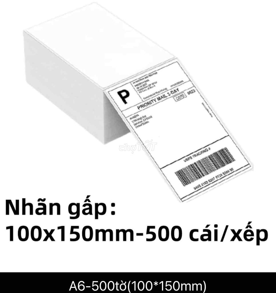 Giấy in nhiệt A6 500 tờ Trắng mới. Mua bán Đồ dùng văn phòng tại Quận 12 Tp Hồ Chí Minh được đăng bởi chuyên pass đồ mới  hình 1