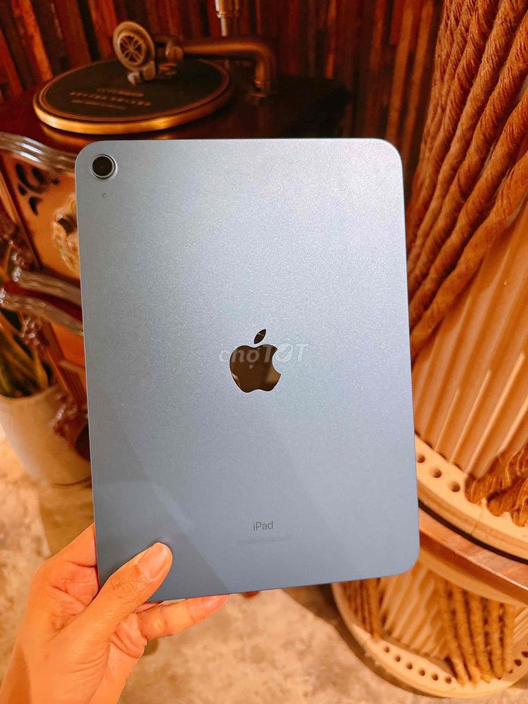 iPad Gen 10 Xanh 64GB đẹp keng pin 100% sạc 33l. Mua bán Máy tính bảng tại Quận 3 Tp Hồ Chí Minh được đăng bởi Kim Thanh  hình 1