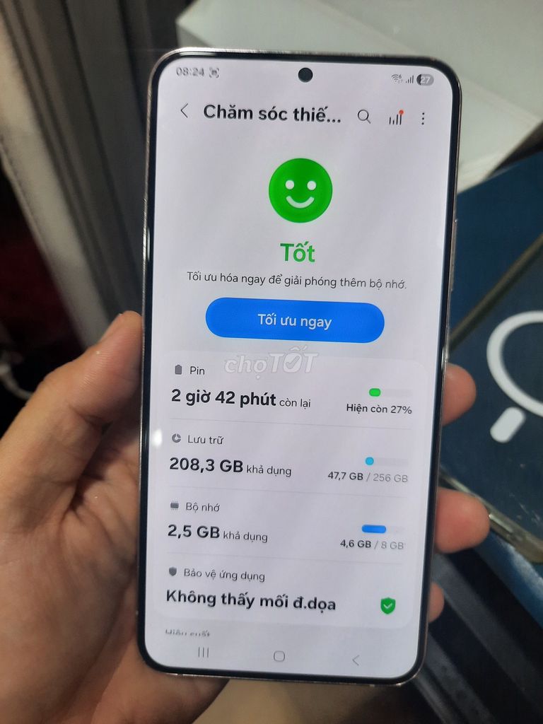 Samsung Galaxy S22+ 256GB Hồng. Mua bán Điện thoại tại Quận Gò Vấp Tp Hồ Chí Minh được đăng bởi Nguyễn thị kiều my hình 1