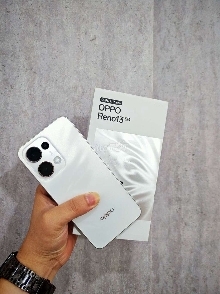 OPPO Reno13 5G 256GB Trắng Như mới. Mua bán Điện thoại tại Quận 3 Tp Hồ Chí Minh được đăng bởi Tiến Đat  hình 1
