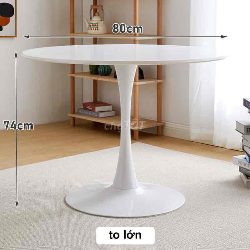 Bàn Tulip Gỗ MDF 80cm. Mua bán Bàn ghế tại Quận Ngũ Hành Sơn Đà Nẵng được đăng bởi sang huynh hình 1