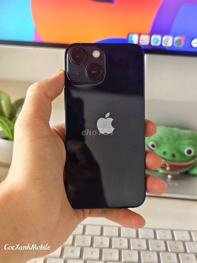 Apple iPhone 13 Mini Đen, zin nguyên áp, ios 18. Mua bán Điện thoại tại Quận Liên Chiểu Đà Nẵng được đăng bởi Minh Hiệp CócXanhMobile hình 1
