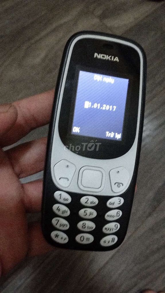 Nokia 3310 Đen Đã sử dụng. Mua bán Điện thoại tại Quận Thanh Xuân Hà Nội được đăng bởi Việt Trần hình 1