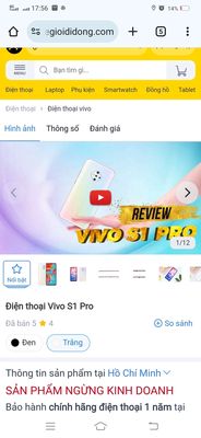 Vivo S1 Pro Trắng 8GB, Máy Đã Sử Dụng. Mua bán Điện thoại tại Quận 12 Tp Hồ Chí Minh được đăng bởi Nguyen dinh kien