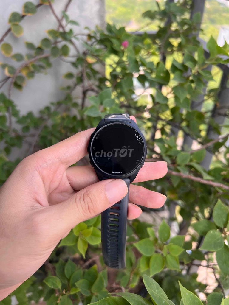 Garmin Forerunner 165 Đen. Mua bán Thiết bị đeo thông minh tại Quận Hà Đông Hà Nội được đăng bởi Nghĩa Smartwatch hình 1