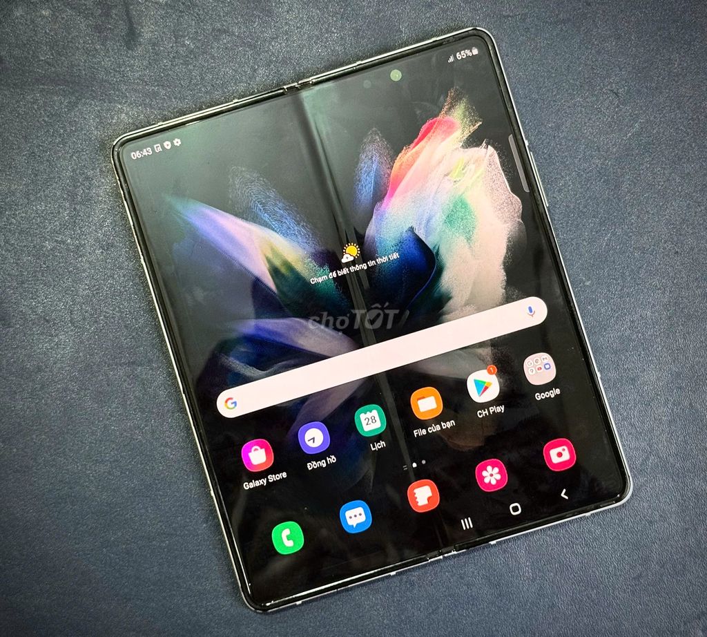 Samsung Fold 3 VN 512gb bạc như tin đăng gl. Mua bán Điện thoại tại Quận 3 Tp Hồ Chí Minh được đăng bởi T83 hình 1