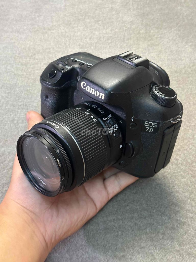 Máy ảnh Canon 7D + Kit 18-55mm IS II. Mua bán Máy ảnh, Máy quay tại Quận Hải Châu Đà Nẵng được đăng bởi Tiến Đạt hình 1