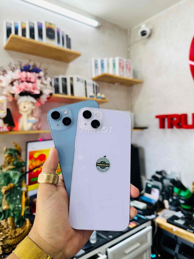 iPhone 14 Plus 256GB Xanh Tím. Mua bán Điện thoại tại Thành phố Long Xuyên An Giang được đăng bởi Trung Black Long Xuyên hình 1