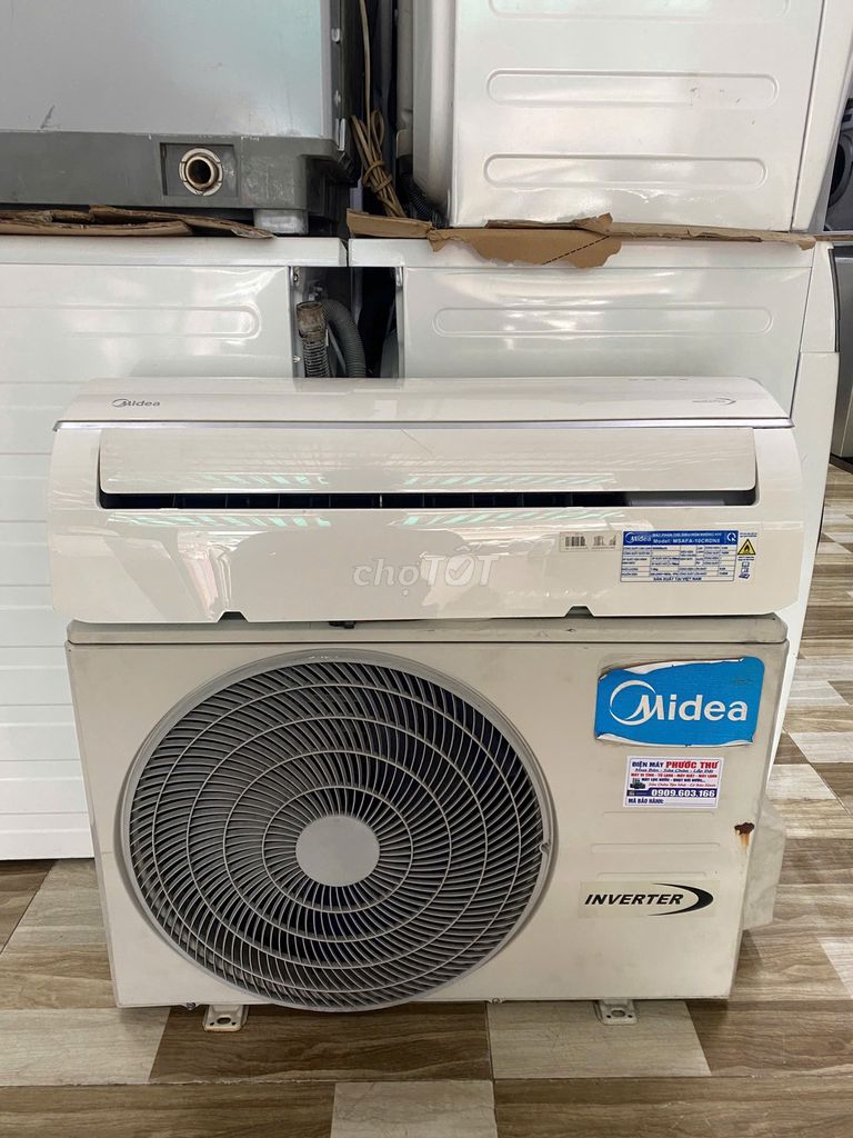 Máy lạnh Midea 1HP Inverter DÙNG ÊM TIẾT KIỆM ĐIỆN. Mua bán Máy lạnh, điều hoà tại Thành phố Thủ Đức Tp Hồ Chí Minh được đăng bởi PHƯỚC THƯ Kho Điện Máy hình 1