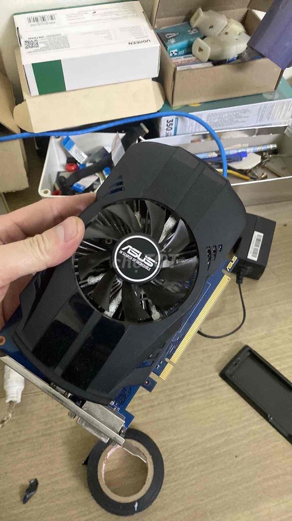 Card đồ họa ASUS GT1030 2GB. Mua bán Linh kiện (RAM, Card...) tại Huyện Văn Giang Hưng Yên được đăng bởi Lê Việt Hùng hình 1