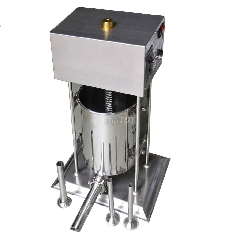 Máy đùn xúc xích TMTP-G09 Inox 15 lít. Mua bán Bếp, lò, đồ điện nhà bếp tại Huyện Phù Cừ Hưng Yên được đăng bởi Nhân Máy Cơ Khí hình 1