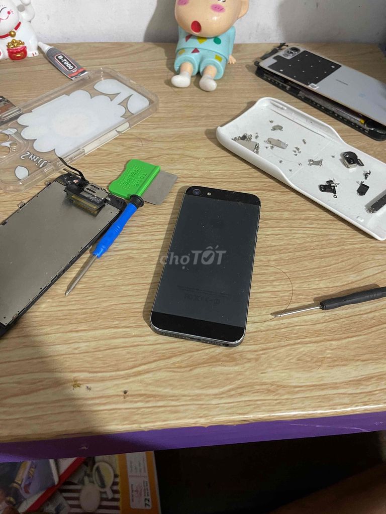 Apple iPhone 5G Đen. Mua bán Điện thoại tại Huyện Thanh Oai Hà Nội được đăng bởi Đặng Chí hình 1
