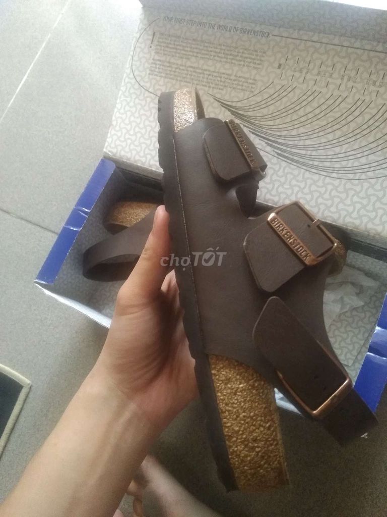 Dép Birkenstock Milano BS Nữ Nâu 38. Mua bán Giày dép tại Thành phố Thủ Đức Tp Hồ Chí Minh được đăng bởi Minh Tuấn hình 1