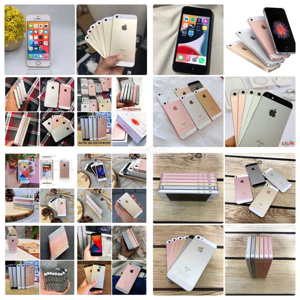 Iphone 5SE 128|64|32GB/ip7&7P|8P QT có ship,có BH. Mua bán Điện thoại tại Quận 10 Tp Hồ Chí Minh được đăng bởi Thảo Anh Apple Giá sỉ hình 1