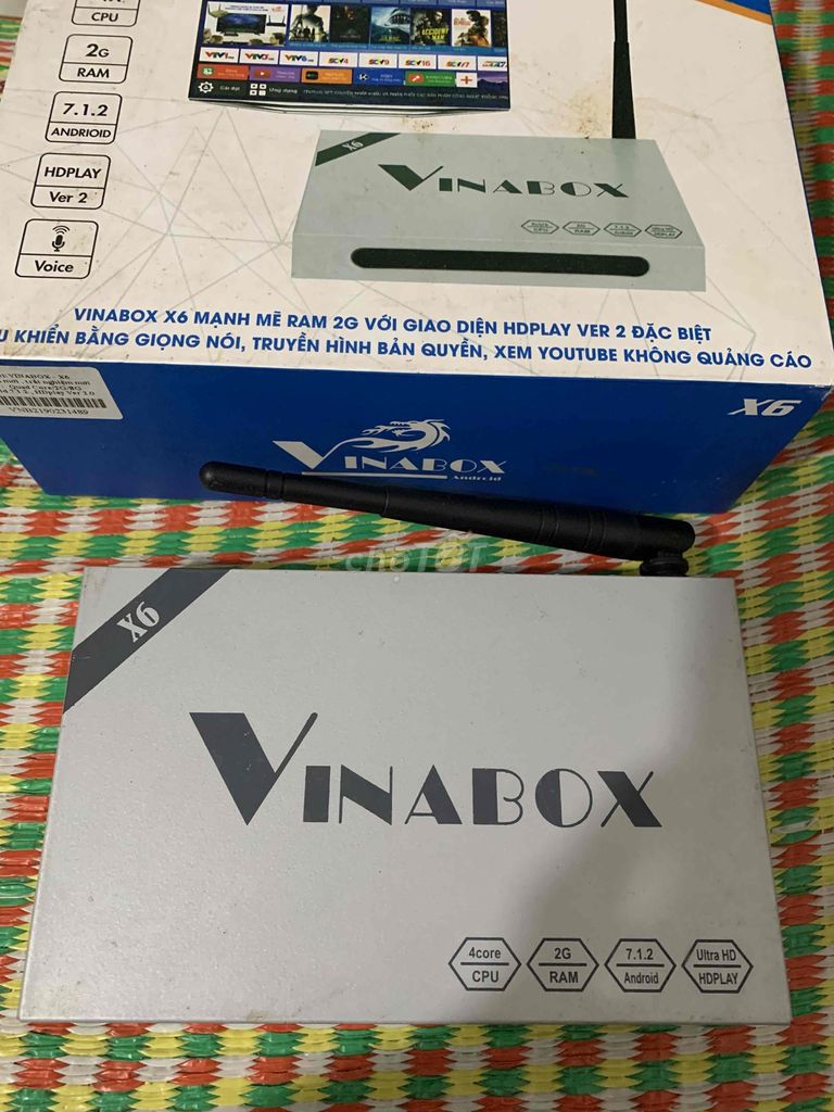 Hub Smart Vinabox X6 Xem tivi Youtube tặng chuột