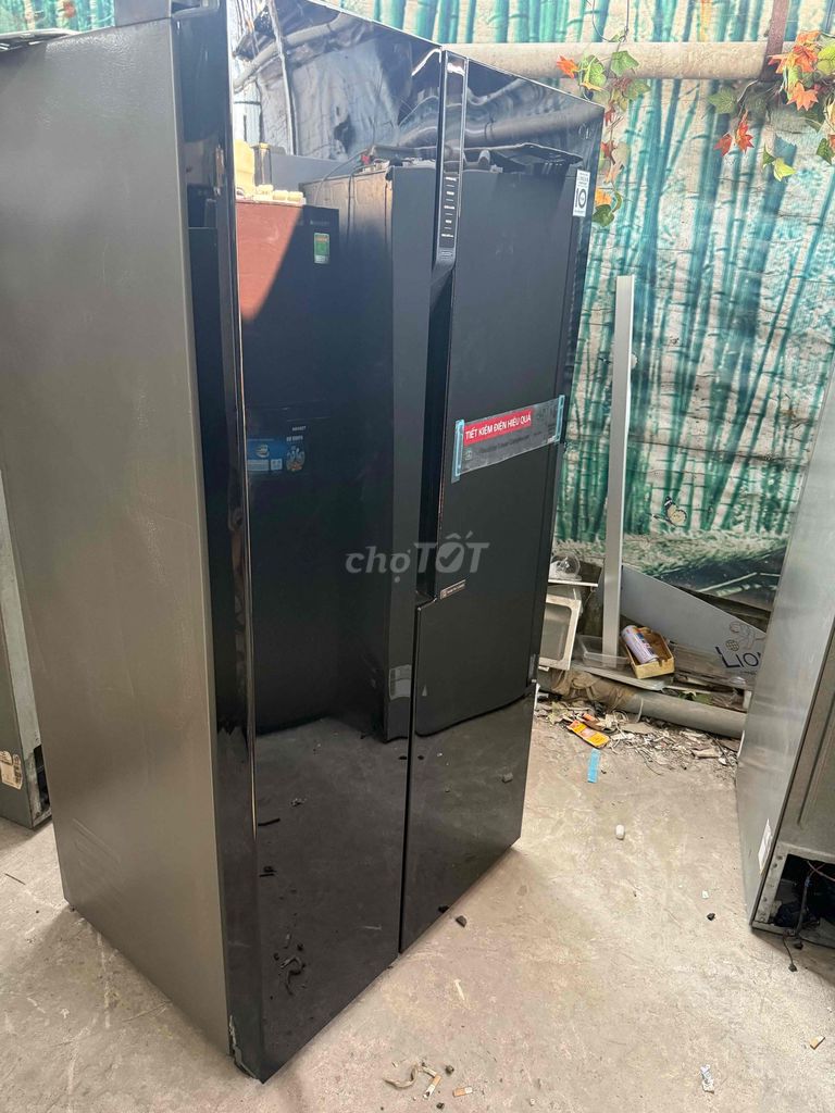 Tủ lạnh LG Side by Side 613l Đen inverter. Mua bán Tủ lạnh tại Thành phố Thủ Đức Tp Hồ Chí Minh được đăng bởi Điện Máy Thanh Lý SG HT hình 1