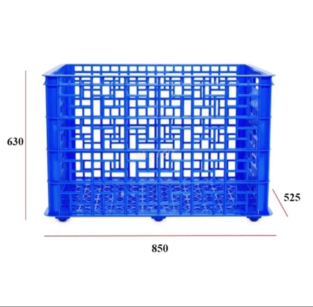 Rổ nhựa Xanh dương 8 bánh xe. Mua bán Đồ chuyên dụng, Giống nuôi trồng tại Huyện Cần Giuộc Long An được đăng bởi Chi Chi hình 1
