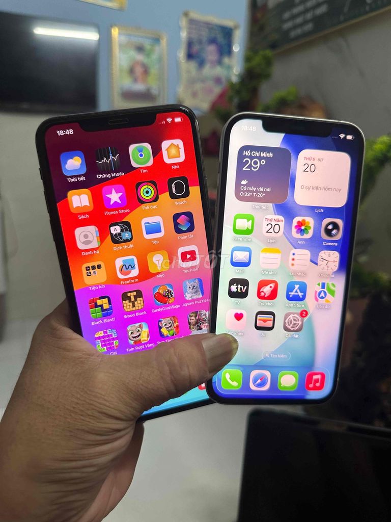 Apple iPhone 12 64GB Trắng. Mua bán Điện thoại tại Thành phố Thuận An Bình Dương được đăng bởi  Phan Trung hình 1