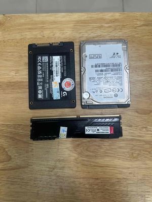 Ram PC DDR4 8gb 3200 và 2 ổ cứng. Mua bán Linh kiện (RAM, Card...) tại Quận Phú Nhuận Tp Hồ Chí Minh được đăng bởi HUYNH HUU PHU