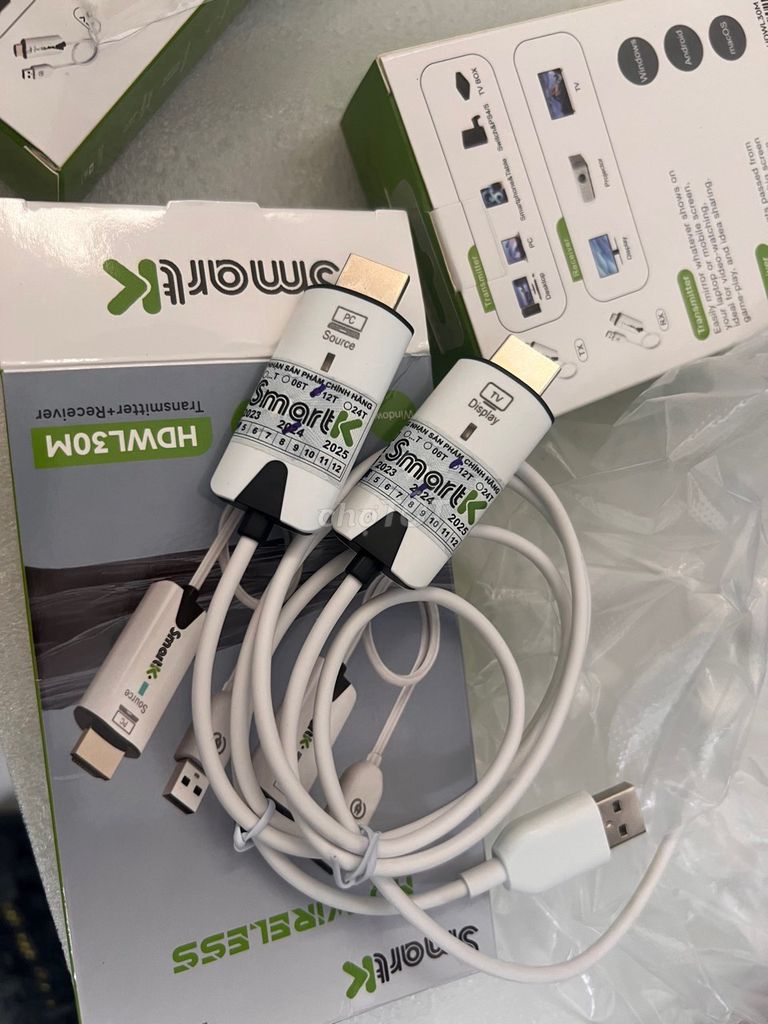 Thiết bị truyền âm thanh ko dây HDMI smartK