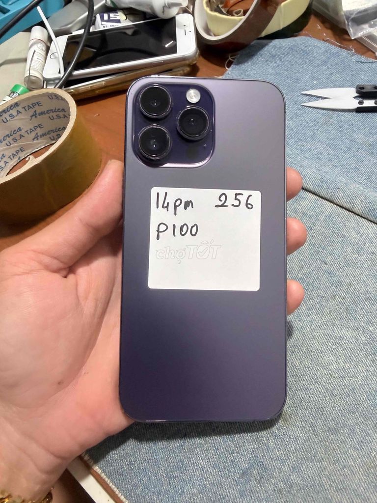 Apple iPhone 14 Pro Max 256GB Tím. Mua bán Điện thoại tại Huyện Tân Phước Tiền Giang được đăng bởi Le Duy Hong Duc hình 1