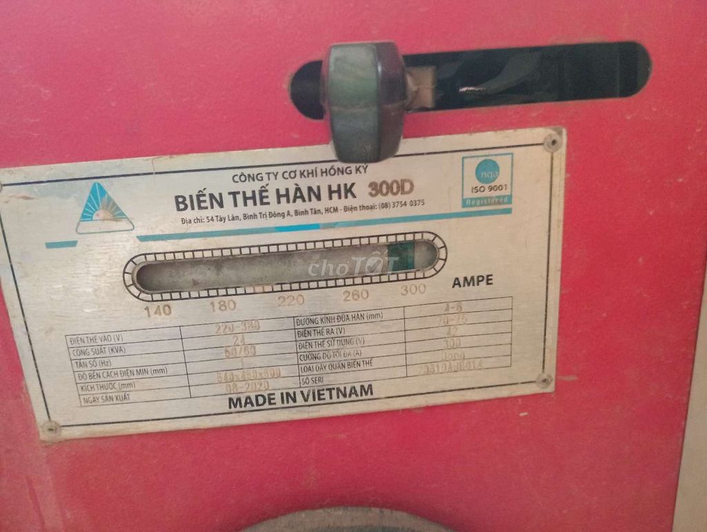 Máy hàn Hồng Ký HK 300D. Mua bán Đồ chuyên dụng, Giống nuôi trồng tại Thị xã Phú Mỹ Bà Rịa - Vũng Tàu được đăng bởi lê thị thơi hình 1