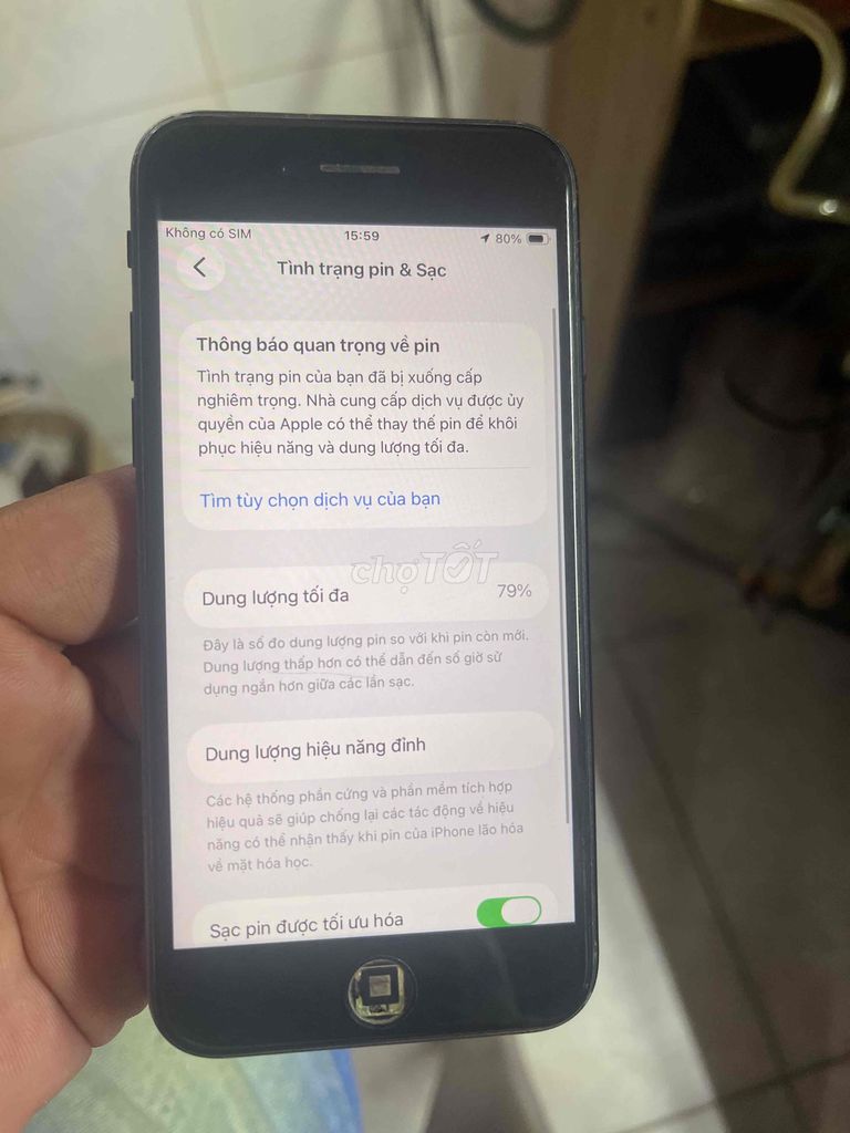 Apple iPhone SE 2020 Đen. Mua bán Điện thoại tại Thành phố Đồng Xoài Bình Phước được đăng bởi cuongle store hình 1