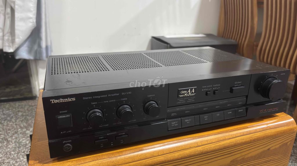 Amply tích hợp Technics SU-V40 Đen Nhật Bản. Mua bán Tivi, Âm thanh tại Quận 7 Tp Hồ Chí Minh được đăng bởi Nguyen Trong Nhan hình 1