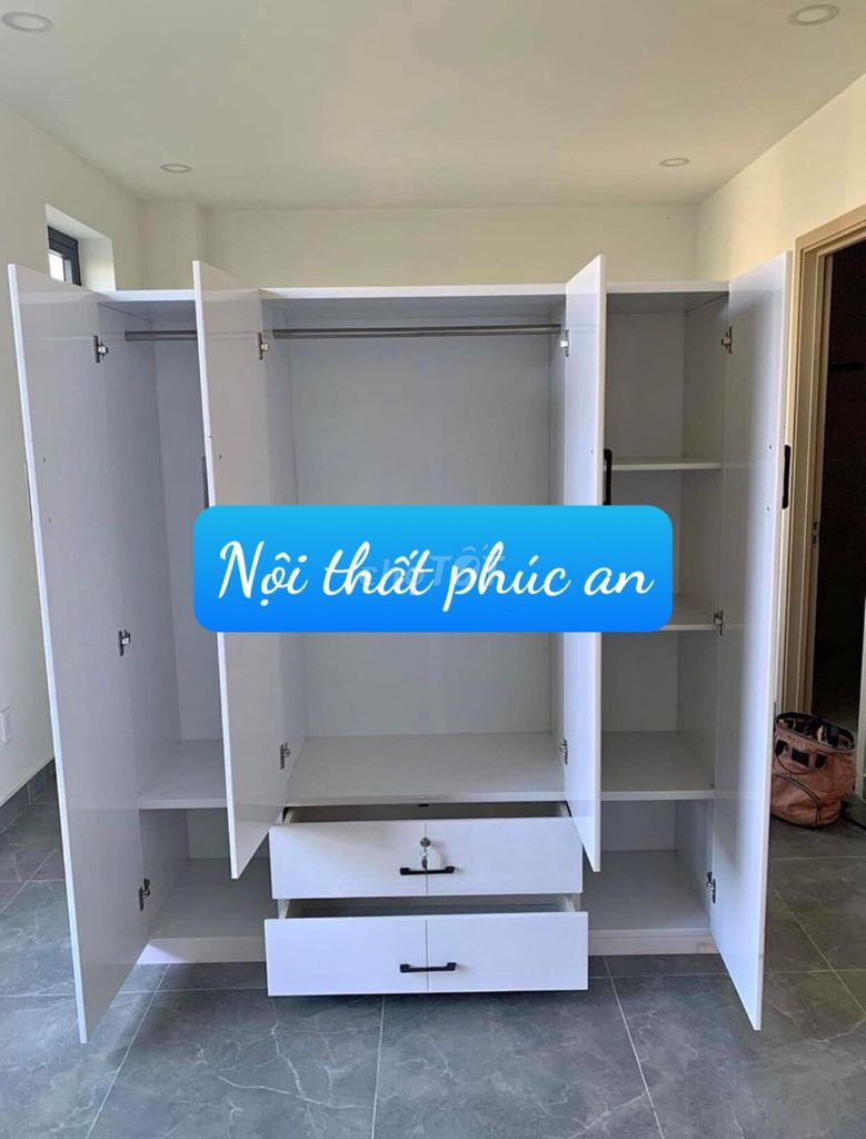 tủ nhựa 4 cánh 180x160 giao hàng miễn phí