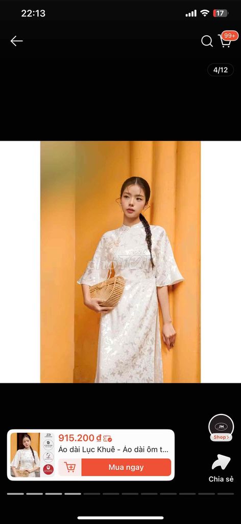 Áo dài JM Dress Design Lục Khuê Nữ. Mua bán Quần áo tại Thị xã Gò Công Tiền Giang được đăng bởi đinh mỹ hình 1
