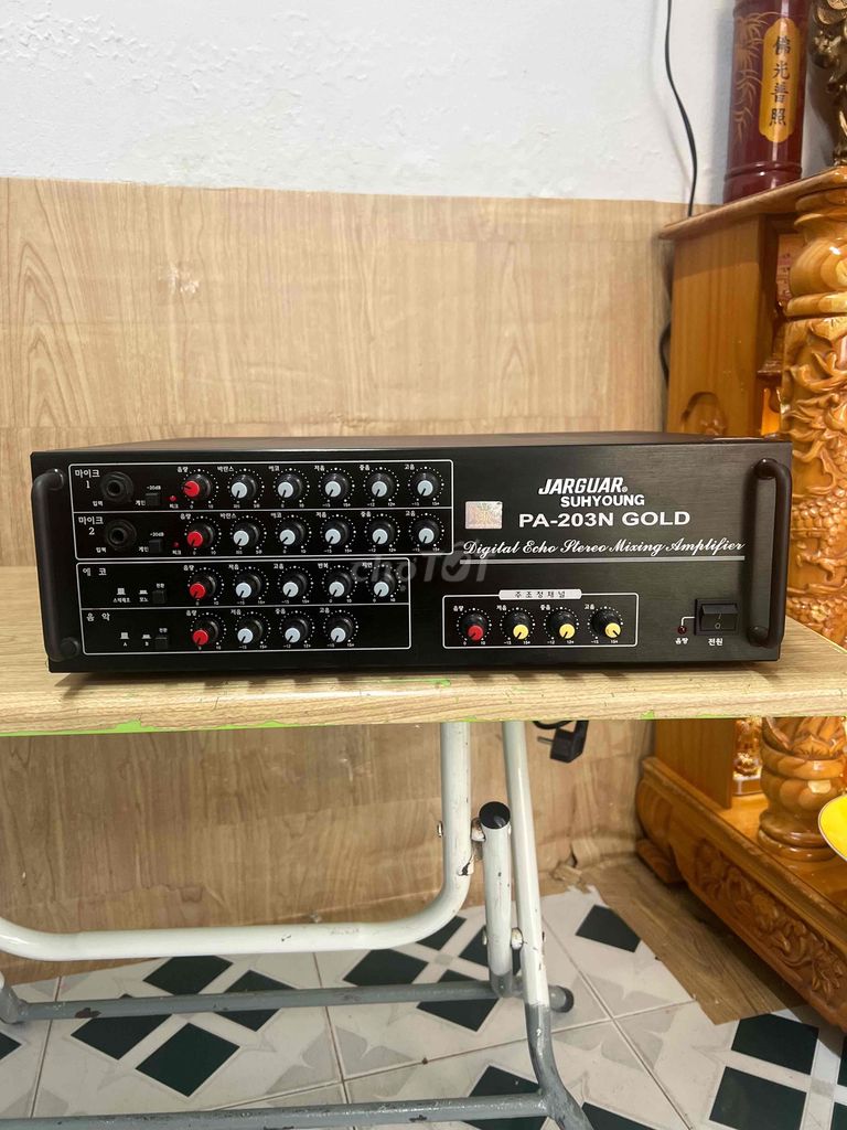 Amply Jarguar Suhyoung PA-203N Gold. Mua bán Tivi, Âm thanh tại Quận Thanh Khê Đà Nẵng được đăng bởi Huy Hoàng chuyên trao đổi ký gửi loa Amly các loại hình 1