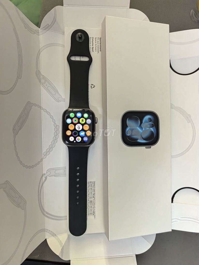 Apple Watch Series 11 42mm Xám. Mua bán Thiết bị đeo thông minh tại Quận Phú Nhuận Tp Hồ Chí Minh được đăng bởi hung hình 1