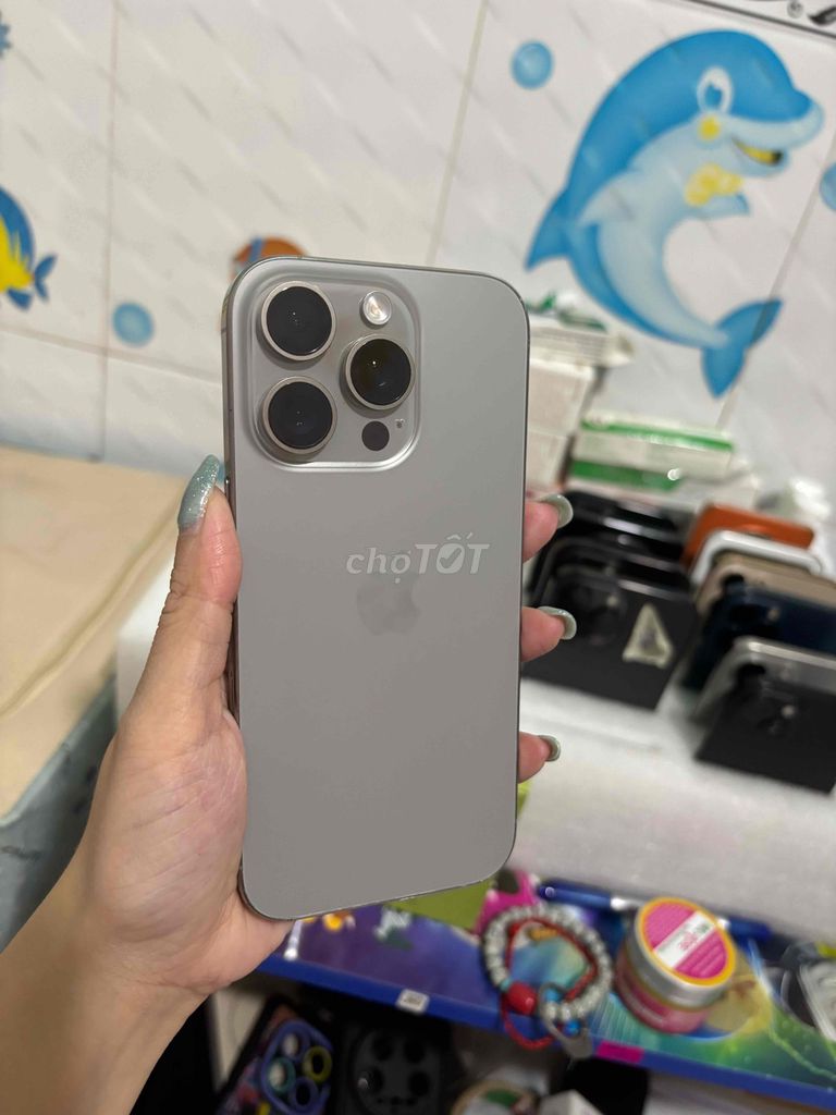 Apple iPhone 16 Pro 128GB Titan. Mua bán Điện thoại tại Huyện Bình Chánh Tp Hồ Chí Minh được đăng bởi Danh Thư hình 1