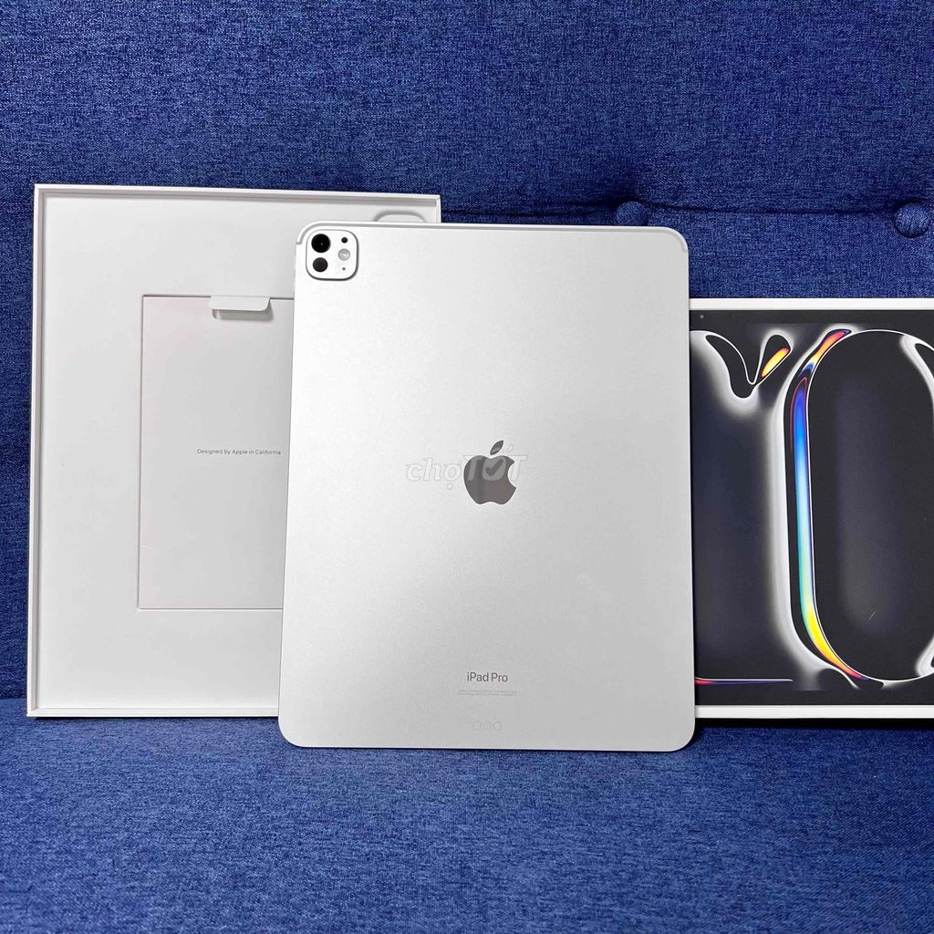 iPad Pro 13 M4 Wifi 256Gb Silver Fullbox Bh 6/2025