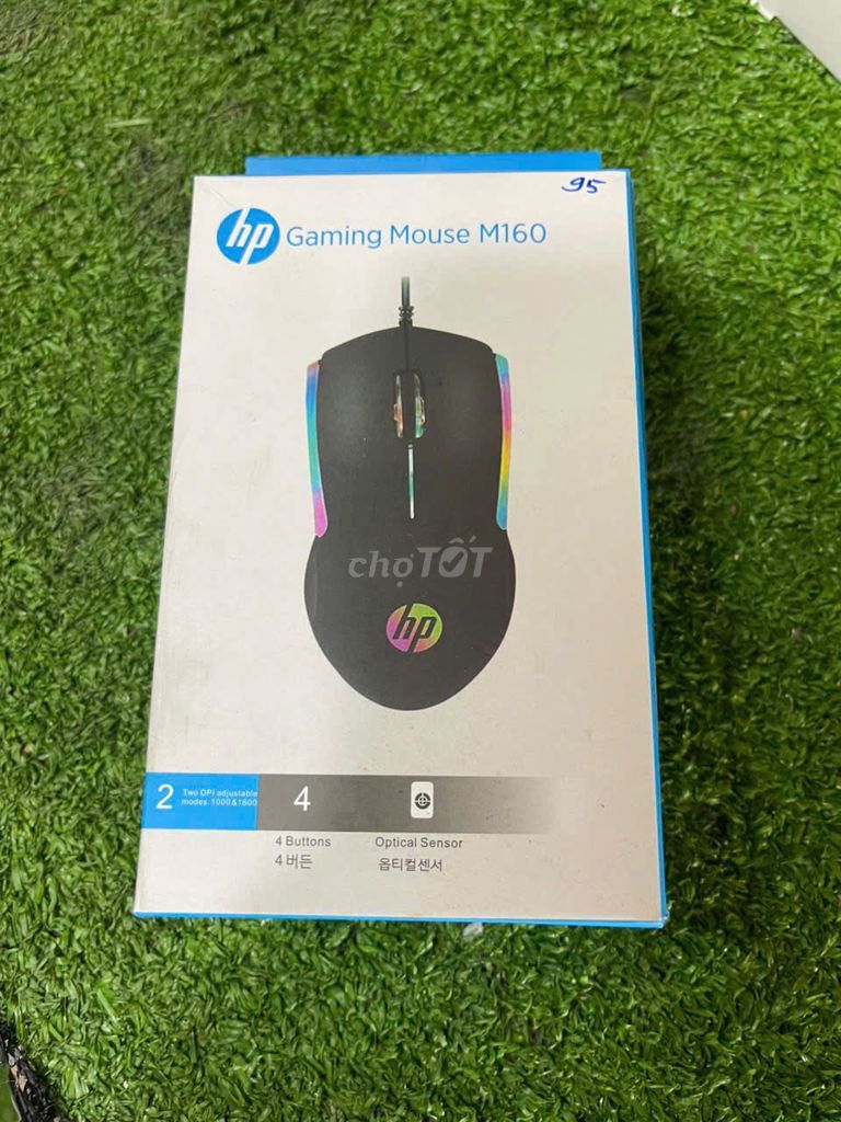 Chuột gaming HP M160 Đen 4 nút. Mua bán Phụ kiện (Màn hình, Chuột...) tại Thành phố Thủ Đức Tp Hồ Chí Minh được đăng bởi KHO SỈ COMPUTER HCM hình 1