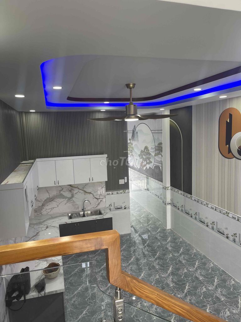 nhà 1 trệt 1 lầu dt4x26 full thổ cư 4PN, 3wc , 1 pk , 1 bếp. Mua bán nhà ở tại Huyện Cần Giuộc Long An được đăng bởi Hoàn BĐS  hình 4