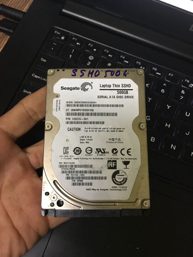 SSHD 500gb hiệu seagate 100% sức khoẻ