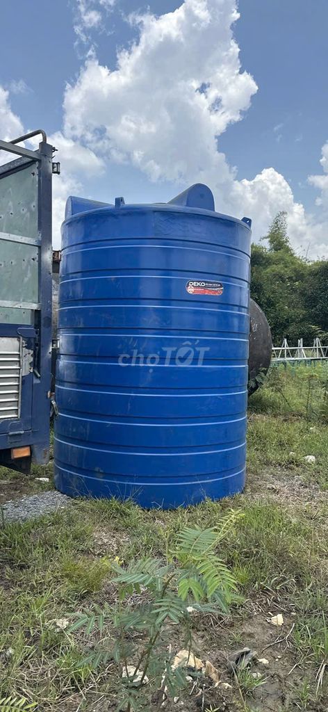Bồn nhựa chứa nước 10.000L đứng . Mua bán Nội thất, đồ gia dụng khác tại Huyện Hóc Môn Tp Hồ Chí Minh được đăng bởi Cửa hàng chuyên cung cấp bồn nước hình 1