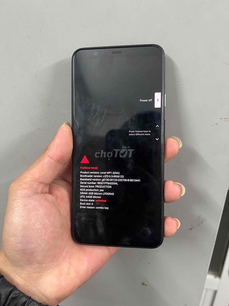 Google Pixel 4 XL 64GB Đen. Mua bán Điện thoại tại Quận Đống Đa Hà Nội được đăng bởi ĐINH VĂN THỨC hình 1